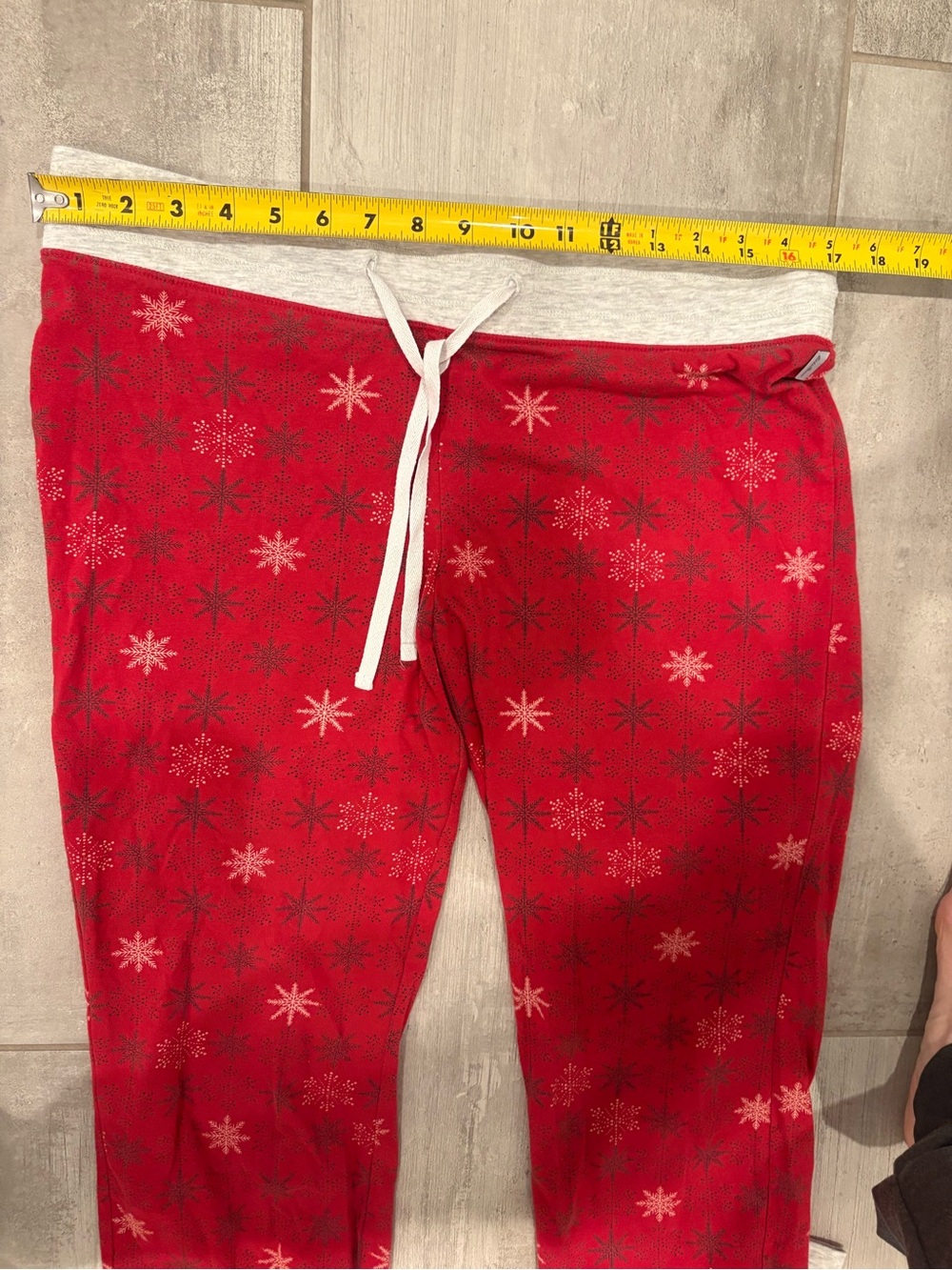 Eddie Bauer Red Sleepwear Pants PJ joggers - Picture 6 of 7